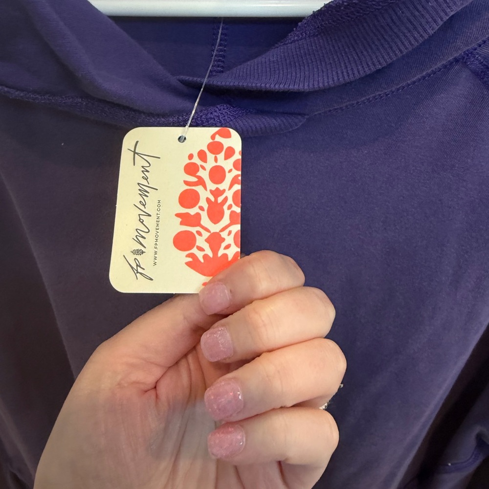 FP Movement by Free People Purple Hoodie - Picture 3 of 4
